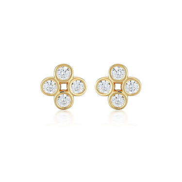 Georgini Stellar Lights Gold Twinkle Studs - IE845G | Ice Jewellery Australia