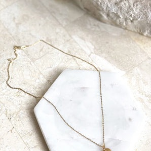 Ichu Golden Pendant Necklace - TP3505 | Ice Jewellery Australia