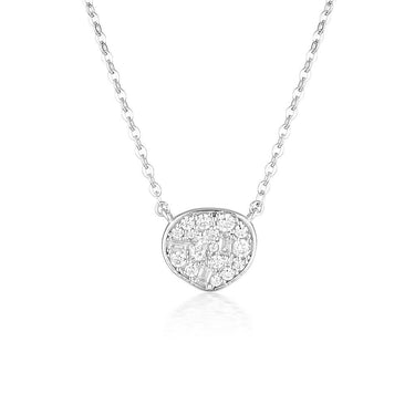 Georgini Fili Small Mosaic Silver Pendant - IP736W | Ice Jewellery Australia