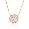 Georgini Fili Large Mosaic Rose Gold Pendant - IP737RG | Ice Jewellery Australia