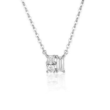 Georgini Thea Silver Pendant - IP740W | Ice Jewellery Australia
