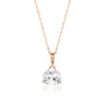 Georgini Luxe Le Gala Pendant Rose Gold - IP819RG | Ice Jewellery Australia