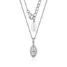 Georgini Heirloom Signature Pendant Silver - IP825W | Ice Jewellery Australia
