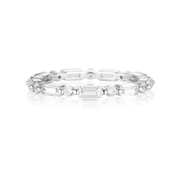 Georgini IRina Silver Band -  IR416W | Ice Jewellery Australia