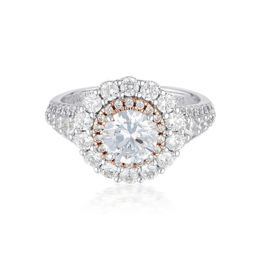 Georgini Miranna Double Halo Ring -  IR420 | Ice Jewellery Australia