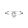Georgini Eos White Topaz Silver Ring -  IR464W | Ice Jewellery Australia