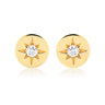 Georgini Stellar Lights Gold Stud Earrings - IE852G | Ice Jewellery Australia