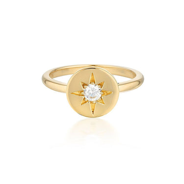 Georgini Stellar Lights Gold Ring -  IR434G | Ice Jewellery Australia