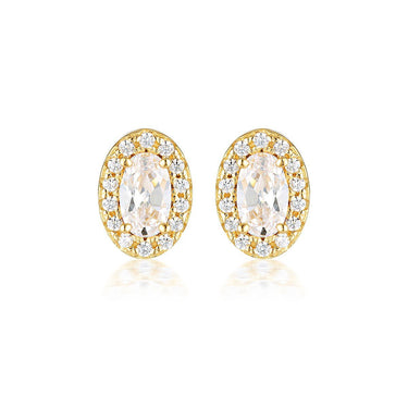 Georgini Aurora Glow Earrings Gold - IE973G | Ice Jewellery Australia