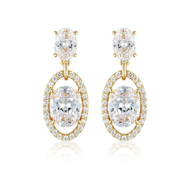 Georgini Aurora Heaven Earrings Gold - IE979G | Ice Jewellery Australia