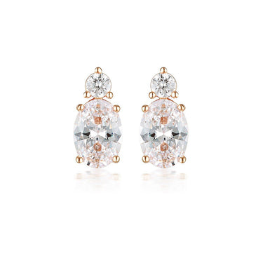Georgini Aurora Australis Earrings Rose Gold - IE978RG | Ice Jewellery Australia