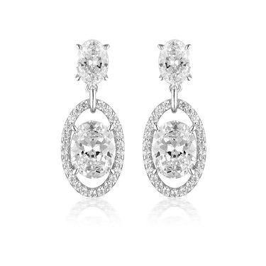 Georgini Aurora Heaven Earrings Silver - IE979W | Ice Jewellery Australia