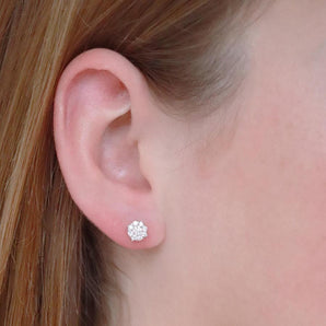 Ice Jewellery Stud Earrings with 0.50ct Diamonds in 9K Yellow Gold | Ice Jewellery Australia