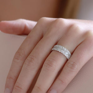 Ice Jewellery Ring with 2ct Diamonds in 9K White Gold -  IGR-39181-200-W | Ice Jewellery Australia