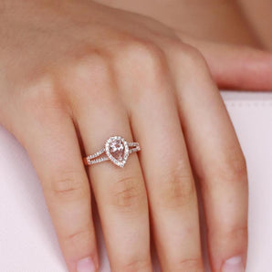 Morganite Rings - Diamond Rings