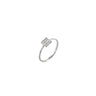 Ichu Tiny Detailed Square Ring - JP2203-5 | Ice Jewellery Australia