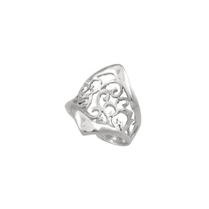Ichu Concave Lace Ring - MR29903-6 | Ice Jewellery Australia