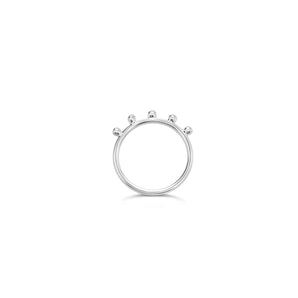 Ichu Crowned Ball Ring - JP8603-5 | Ice Jewellery Australia
