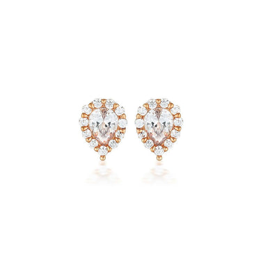 Georgini Monaco Rose Gold Studs - IE850RG | Ice Jewellery Australia