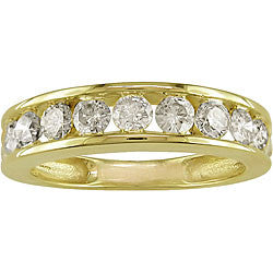 Ice Jewellery 3/4 Carat Diamond Anniversary Ring in 14K Yellow Gold - 7500694838 | Ice Jewellery Australia