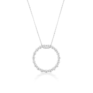 Georgini Circle Of Life Pendant - Silver - IP746W | Ice Jewellery Australia