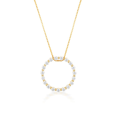 Georgini Circle Of Life Pendant - Gold - IP746G | Ice Jewellery Australia