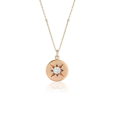 Georgini Stellar Lights Rose Gold Pendant - IP754RG | Ice Jewellery Australia